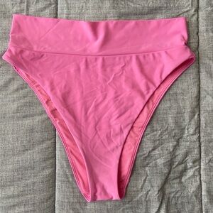 Aerie High Cut Cheeky Swim Bottoms